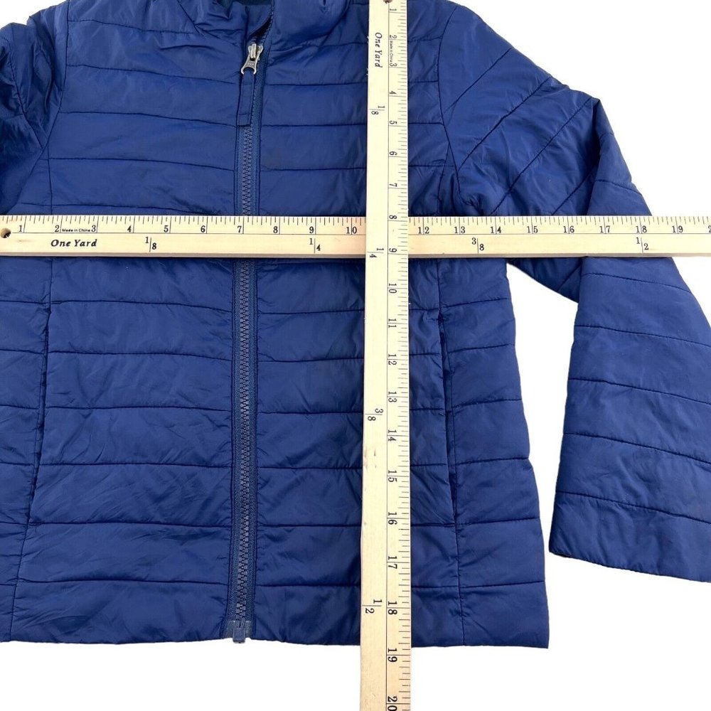 Lands' End Kids Blue Puffer Jacket - Picture 2 of 6